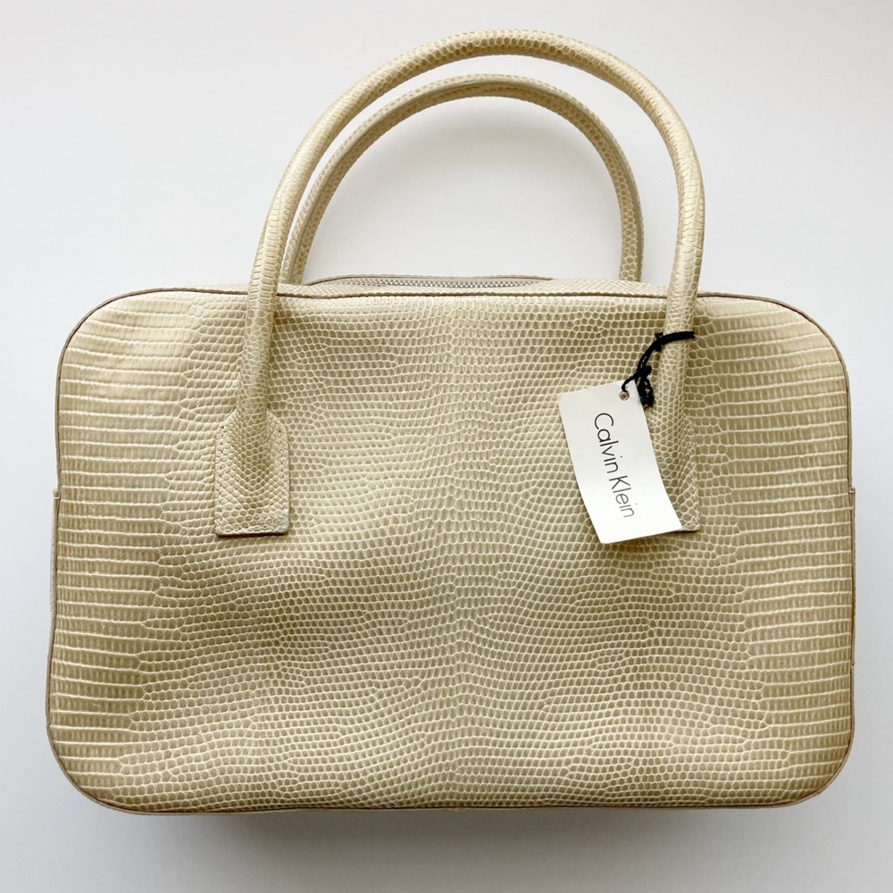 Calvin Klein Lizard Skin Handbag